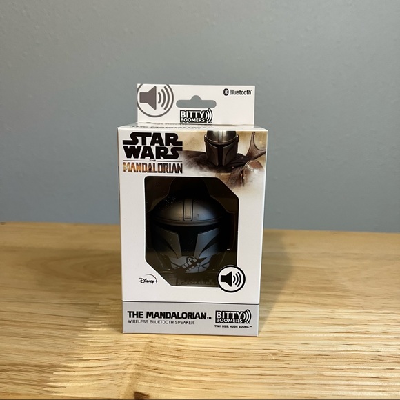 NIB Star Wars Mandalorian Bitty Boomers Disney+ Wireless Bluetooth Speaker - Picture 4 of 10